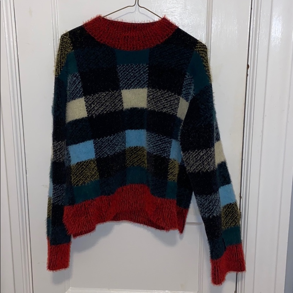 Plaid Sweater